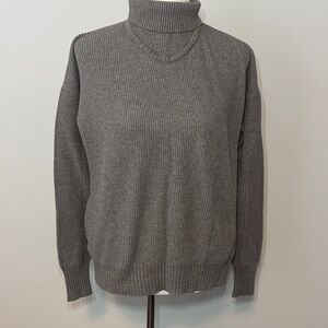 Lululemon Cozy Calling Turtleneck Heathered Gray Turtleneck Sweater Women's S
